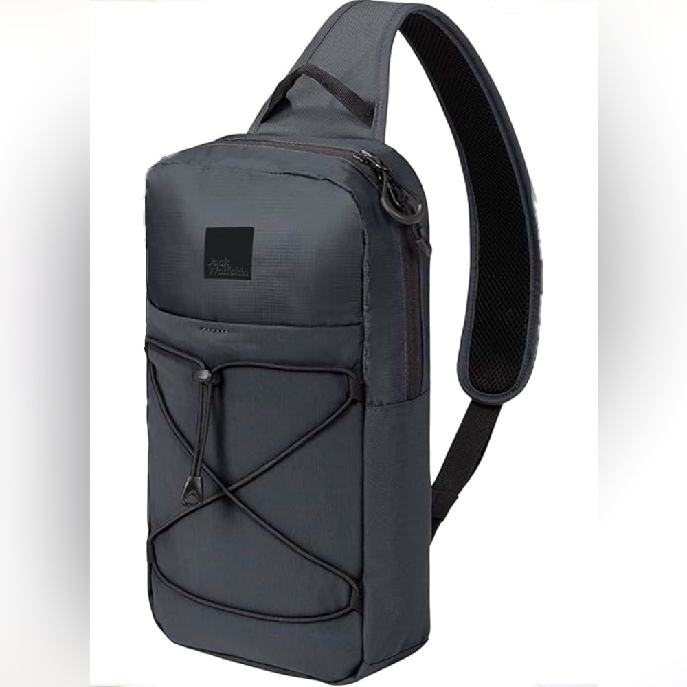 JACK WOLFSKIN, Unisex Wanderthirst Crossbody Shoulder Bag Phantom